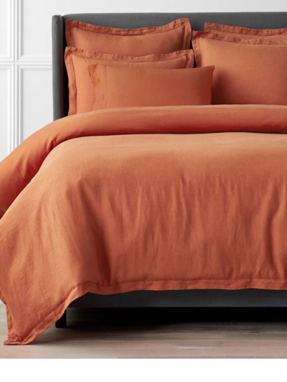 The Company Store 100% Relaxed Linen Duvet Cover Only OEKO-TEX